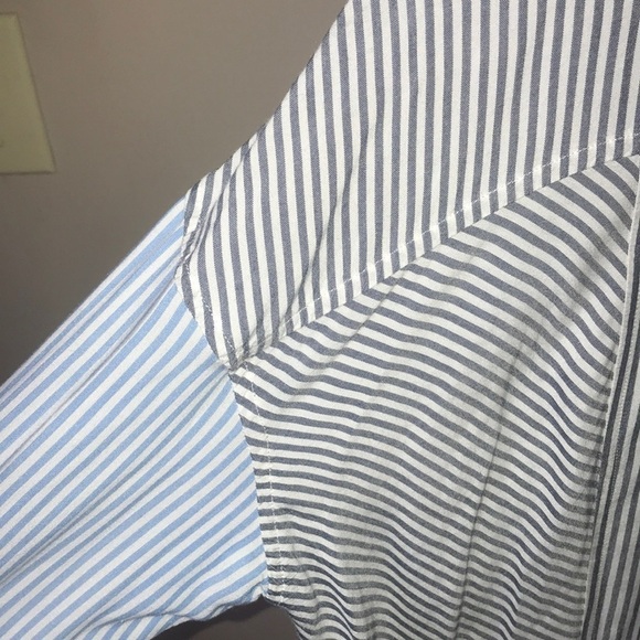 Free People Striped Button Down Shirt SP - Picture 3 of 7